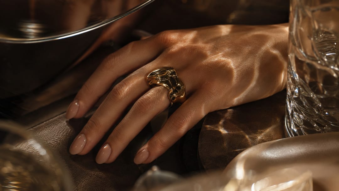 Cannes nail inspiration with cinematic press-on nails and evening jewelry