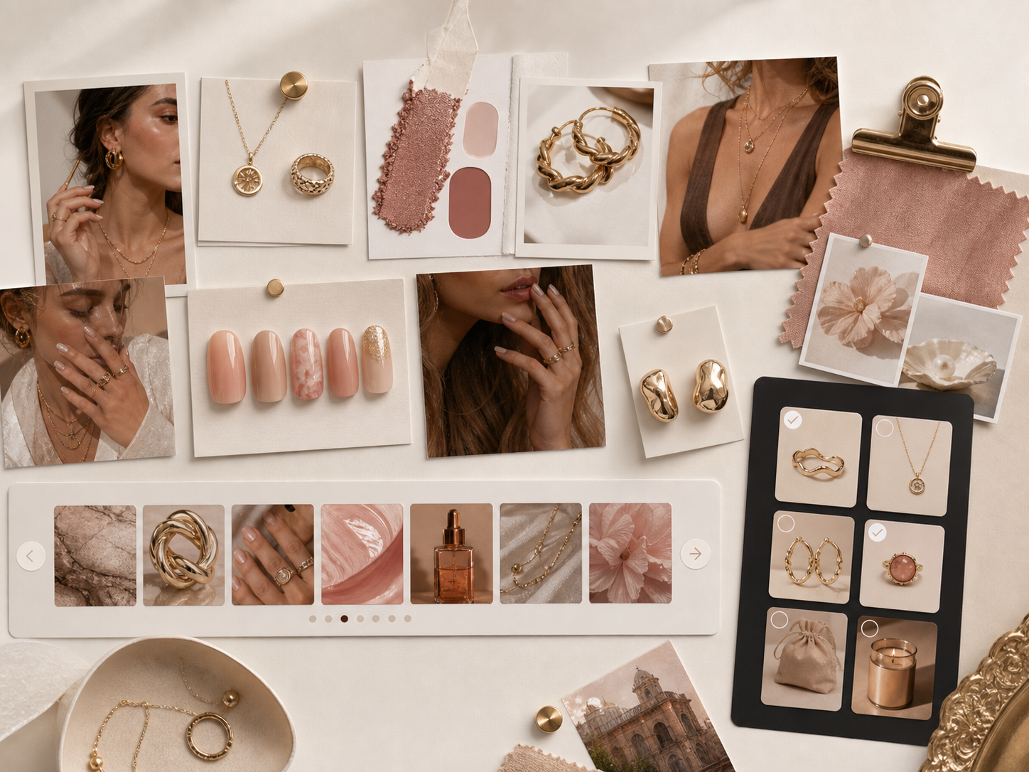 Moodboard chapter: Ink, lacquer, velvet